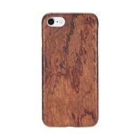 Natural Wood Bamboo Handmade Mobile Phone Case Hard Shell Fashion Wooden Back Cover for iPhone 7 Non Slip Slim Light Weight Super Thin