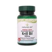 Natures Aid Krill Oil 500mg 60 capsule (1 x 60 capsule)