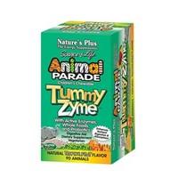 Natures Plus Animal Parade Tummy Zyme Childrens Chewable - Tropical Fruit Flavour 90 Tabs