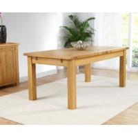 Napoli 180cm Solid Oak Extending Dining Table