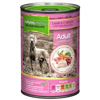 Natures Menu Lamb & Chicken With Veg Adult Dog Food Cans