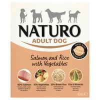 Naturo Adult Dog Salmon and Rice with Vegetable 400G