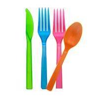 Neon Plastic Cutlery 48 Pieces