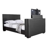 Newark 135Cm Electric Tv Bed Black