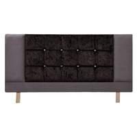 Neelam Headboard Double Black