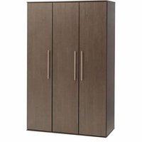 New York 3 Door Wardrobe Oak