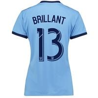 New York City FC Home Shirt 2017-18 - Womens with Brillant 13 printing, Blue