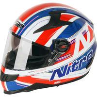 Nitro N2200 Sterling DVS Motorcycle Helmet & Visor