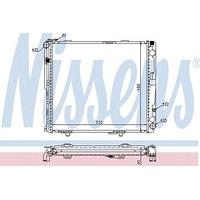 Nissens 62696A Radiator, engine cooling