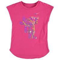 Nike Just Do It Iridescent T Shirt Infant Girls