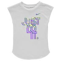 Nike Just Do It Iridescent T Shirt Infant Girls