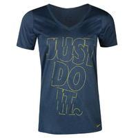 Nike Graphic Training T Shirt Ladies