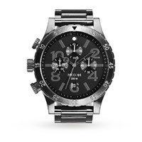 Nixon Black Dial Stainless Steel Chronograph Quartz Male Watch A486-632