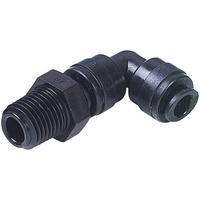 Norgren D01471028 90° Swivel Elbow Adaptor R1/4 Ext. Thread 10mm H...