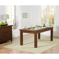 Normandy 150cm Dark Oak Extending Dining Table