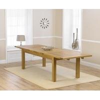 Normandy 220cm Oak Extending Dining Table