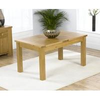 Normandy 120cm Oak Extending Dining Table