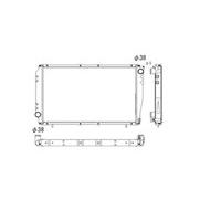 NRF 53528 Radiator, engine cooling