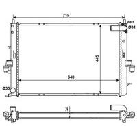 NRF 55319 Radiator, engine cooling