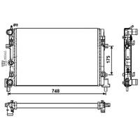 NRF 53024 Radiator, engine cooling