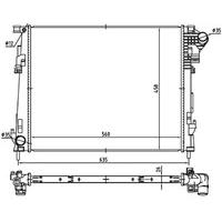 NRF 53966 Radiator, engine cooling