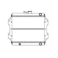 NRF 504343 Radiator, engine cooling