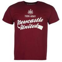 NUFC Newcastle United Graphic T Shirt Mens