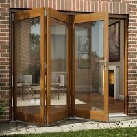 Oakfold 3 Door Patio Doorset 2094 x 2394 x 44mm (82.4 x 94.3in)