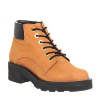 Office Clueless Nubuck Work boots CAMEL NUBUCK