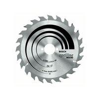 Optiline Wood circular saw blade 230mm x 30 x 2,8 mm, 24T