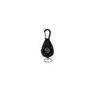 Outdoor alarm keyring with safety pin