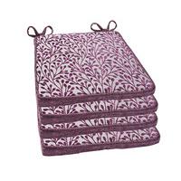 Patterned Square Savannah Seat Pads (4 - SAVE £3)