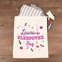 Personalised Sleepover Bag