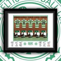 Personalised Celtic Dressing Room Framed Print