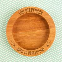 Personalised Aged to Perfection Wooden Wine Bottle Coaster