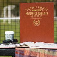 Personalised Aberdeen Football Club News Headlines Book