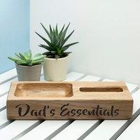 Personalised Oak Technology Stand