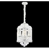 Phoebe Birdcage Chandelier - White