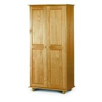 Pioneer Solid Pine 2 Door Wardrobe