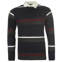 Pierre Cardin Long Sleeve Rugby Polo Shirt Mens