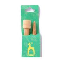 Pony Bamboo Needles 33 cm 10.00 mm