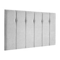 Portmore Kimiyo Linen Headboard Silver Small Double