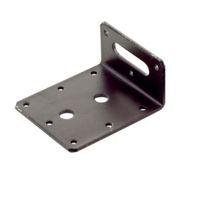 Powder Coated Brown Steel Wood to Concrete Bracket