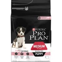 Pro Plan Optiderma Salmon Sensitive Skin Medium Puppy Food