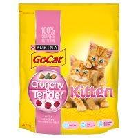 PURINA® GO-CAT® CRUNCHY&TENDER KITTEN with Chicken & added Vegetables dry cat food