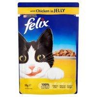 PURINA® FELIX®  Adult Cat Tuna in Jelly Wet Food Pouch