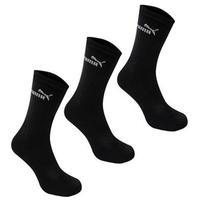 Puma 3 Pack Crew Socks Mens