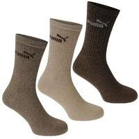 Puma 3 Pack Crew Socks Mens