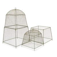 Rabbit Proof Cloche Extension small bronze