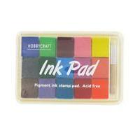 Rainbow Colours Ink Pad 15 Pieces